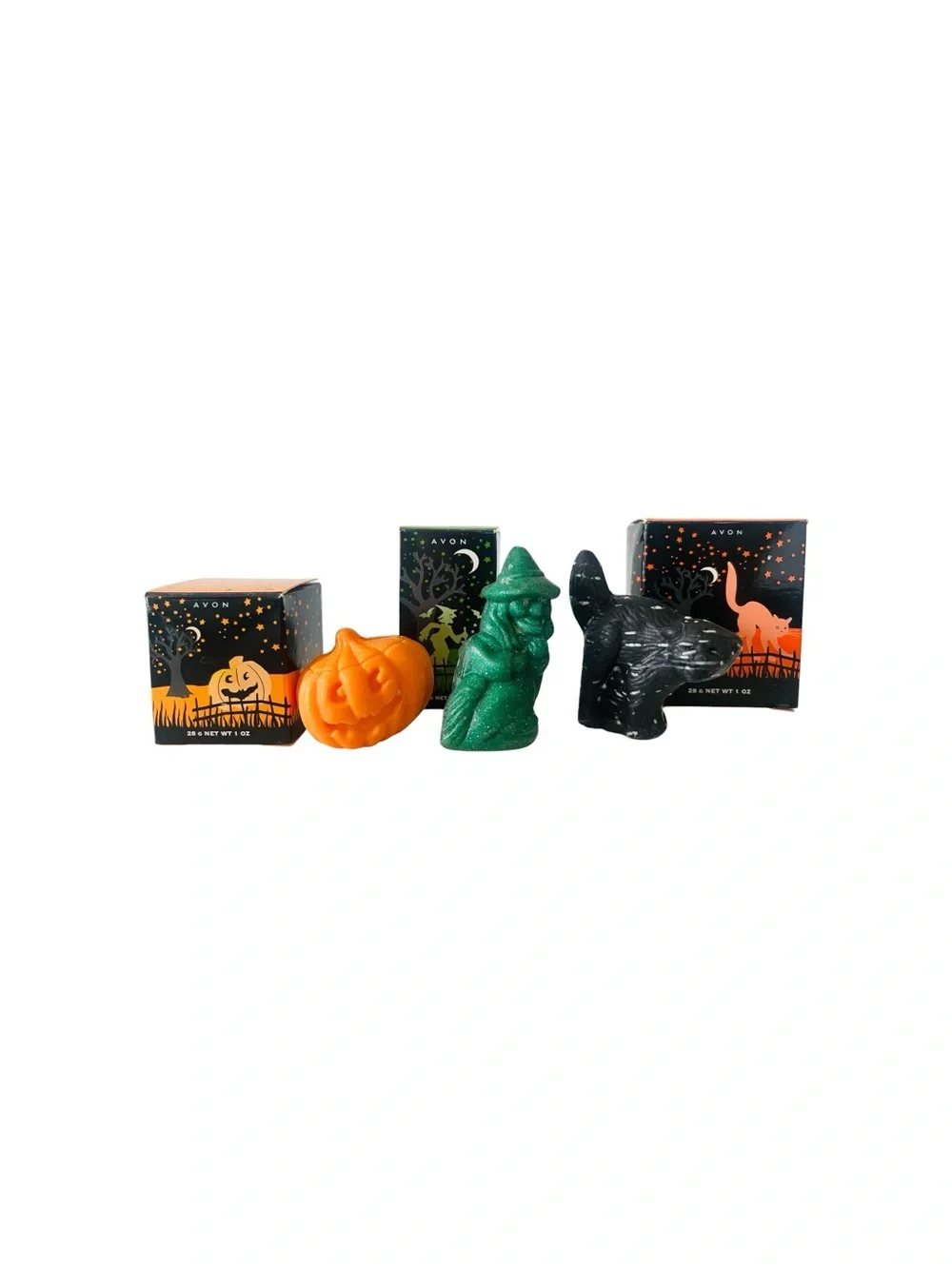 Vintage Avon Halloween Soap Set (3 Pieces) - 2003